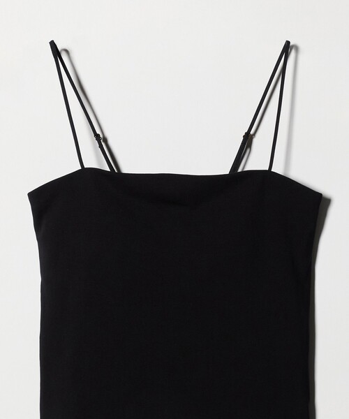 green label relaxing（グリーンレーベルリラクシング）の「ベアトップキャミソール（キャミソール・レディース・ブラック/ダークブラウン/オフホワイト・M/S/L）」の10枚目の写真