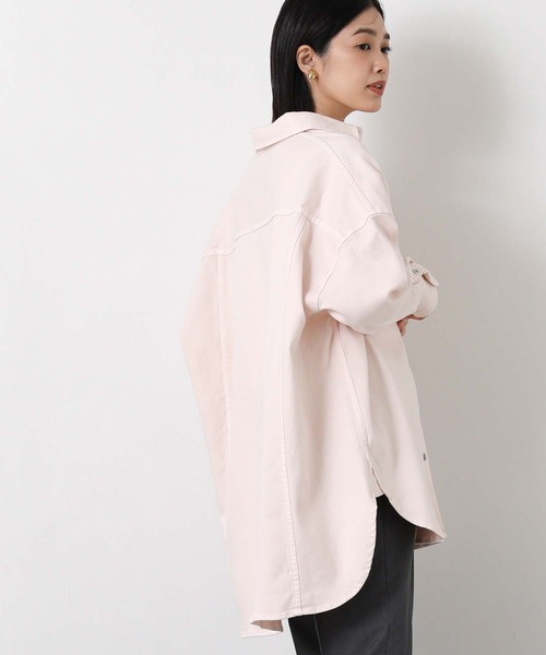 Healthy denim(ヘルシーデニム)の「Almondシャツ(シャツ/ブラウス・レディース・ライトインディゴブルー/ピンク/ベージュ・1)」の18枚目の写真