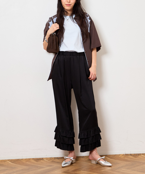 Bonum（ボナム）の「WESTERN HALF シャツ（シャツ/ブラウス・レディース・ブラウン・FREE）」の14枚目の写真
