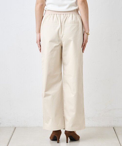 Jena espace merveilleux(ジェナ エスパスメルヴェイユ)の「サテン切替イージーパンツ(その他パンツ・レディース・ブラック/アイボリー・FREE)」の20枚目の写真