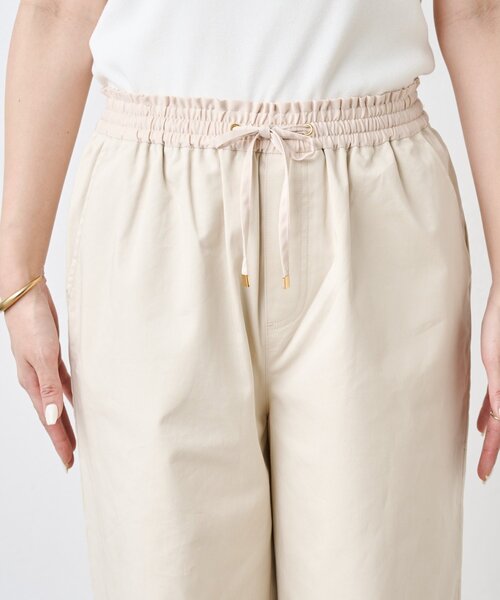 Jena espace merveilleux(ジェナ エスパスメルヴェイユ)の「サテン切替イージーパンツ(その他パンツ・レディース・ブラック/アイボリー・FREE)」の19枚目の写真