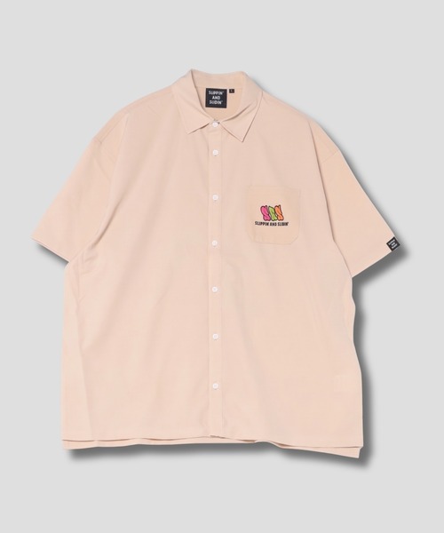 Mac-House(マックハウス)の「オーバーサイズ ランダムグラフィック クマプリントTシャツ(Tシャツ/カットソー・メンズ・ベージュ/ブラック・M/L)」の9枚目の写真