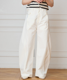 NEPLA.（ネプラ）の「NEPLA. ネプラ サイドWベルトカーブパンツ IS02A-6S（デニムパンツ）」