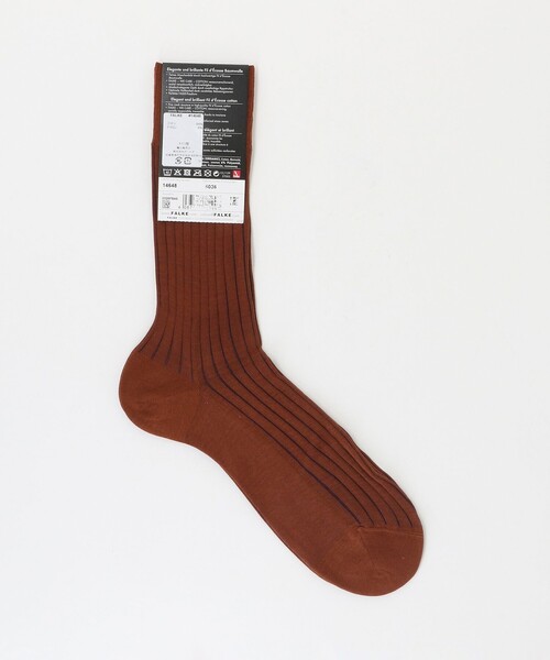 FALKE(ファルケ)の「<FALKE>SHADOW SOCKS/ソックス(ソックス/靴下・メンズ・ネイビー/ダークグリーン/グレー系/ブラウン系・41/42)」の2枚目の写真