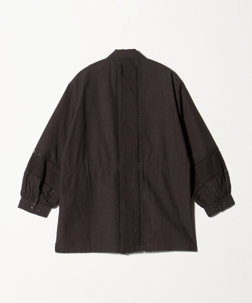 Pheeta(フィータ)の「【別注】<Pheeta>Jean ボリュームスリーブ シャツ / 015C-UAWomens2(シャツ/ブラウス・レディース・ホワイト/ダークブラウン・FREE)」の11枚目の写真