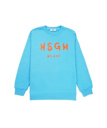 MSGM KIDS（エムエスジーエムキッズ）の「【NEW】MSGM KIDS ブラッシュロゴスウェットシャツ（スウェット）」