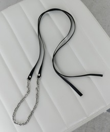 AFF AIVER（エイエフエフアイバー）の「AFF AIVER　サージカルチェーンハイブリットコードネックレス（ネックレス）」