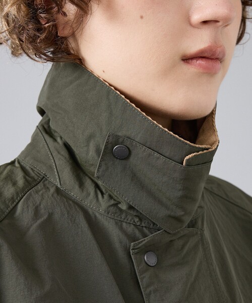 Barbour(バブアー)の「【Barbour/バブアー】26SS TRANSPORT NYLON CASUAL JACKET / トランスポート ナイロンカジュアルジャケット(ブルゾン・メンズ・ブラック/カーキ/アイボリー・38/42/40)」の10枚目の写真