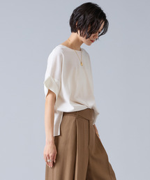 Liesse | 【定番】袖サテンニット(ニット/セーター)