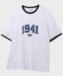 1941 アーチビッグロゴリンガー半袖Tシャツ (JR5TSU184WH)