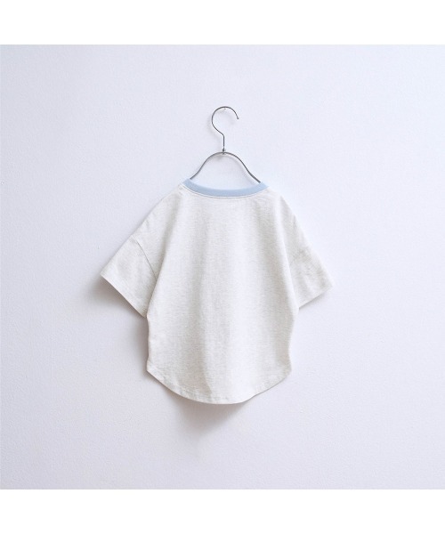 LYKKE（リッケ）の「部屋干しでも乾きやすい半袖Ｔシャツ（Tシャツ/カットソー・キッズ・ブルー系その他/ホワイト系その他/アイボリー/ピンク系その他・90/100/110/120/130）」の15枚目の写真