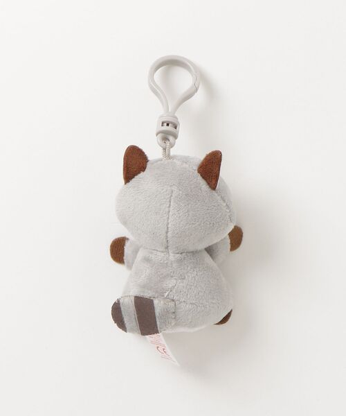 Lafayette(ラファイエット)の「タイ【TY】 - オーキー キークリップ【BEANIE BOOS OAKIE GRAY 35252-KC】(キーホルダー・キッズ・グレー・ONE SIZE)」の2枚目の写真