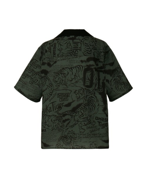 Onitsuka Tiger(オニツカタイガー)の「PRINTED SHIRT / プリンティッドシャツ(シャツ/ブラウス・メンズ・ベージュ/カーキ・M/S/L/XL)」の6枚目の写真