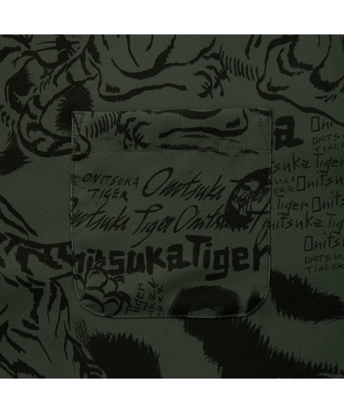 Onitsuka Tiger(オニツカタイガー)の「PRINTED SHIRT / プリンティッドシャツ(シャツ/ブラウス・メンズ・ベージュ/カーキ・M/S/L/XL)」の7枚目の写真