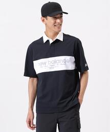 【new balance golf】H/SLEEVE RUGGER SHIRT