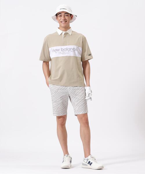 New Balance Golf（ニューバランスゴルフ）の「【new balance golf】Ｈ／ＳＬＥＥＶＥ　ＲＵＧＧＥＲ　ＳＨＩＲＴ（ポロシャツ・メンズ・グリーン系その他/ブラック/ベージュ系その他・LARGE/X-LARGE/MEDIUM/XX-LARGE）」の15枚目の写真