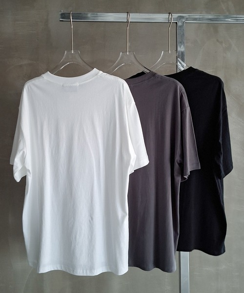 WESTBOY(ウエストボーイ)の「ストリート グラフィックプリント オーバーサイズ ハーフスリーブTシャツ WO26S8TP06(Tシャツ/カットソー・メンズ・グレー/ブラック/ホワイト・M/L/XL)」の5枚目の写真