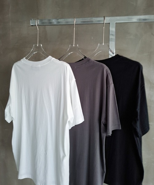 WESTBOY(ウエストボーイ)の「ストリート グラフィックプリント オーバーサイズ ハーフスリーブTシャツ WO26S8TP06(Tシャツ/カットソー・メンズ・グレー/ブラック/ホワイト・M/L/XL)」の9枚目の写真