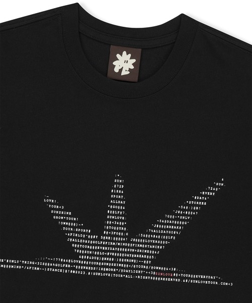 SUNLOVE(サンラブ)の「ASCII Daybreak Tee(Tシャツ/カットソー・メンズ・ブラック/ライトブルー/ホワイト/ネイビー/イエロー・S/M/L/XL)」の11枚目の写真