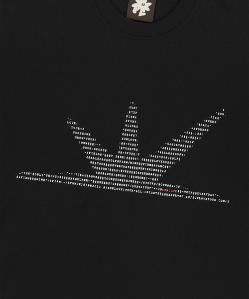 SUNLOVE(サンラブ)の「ASCII Daybreak Tee(Tシャツ/カットソー・メンズ・ブラック/ライトブルー/ホワイト/ネイビー/イエロー・S/M/L/XL)」の12枚目の写真