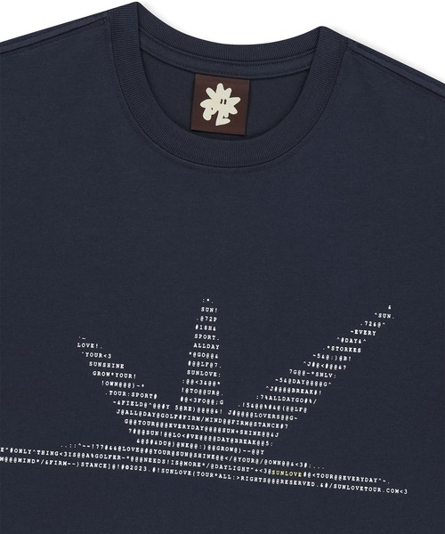 SUNLOVE(サンラブ)の「ASCII Daybreak Tee(Tシャツ/カットソー・メンズ・ブラック/ライトブルー/ホワイト/ネイビー/イエロー・S/M/L/XL)」の22枚目の写真