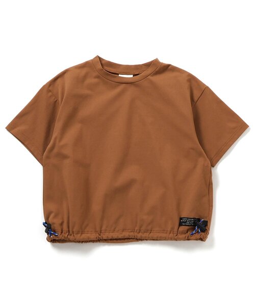 BREEZE（ブリーズ）の「【通気性抜群/WEB限定】サマーエール メッシュ半袖Tシャツ_セットアップ可（Tシャツ/カットソー・キッズ・ブラック/キャメル/ミント・90/100/110/120/130/140/150）」の3枚目の写真