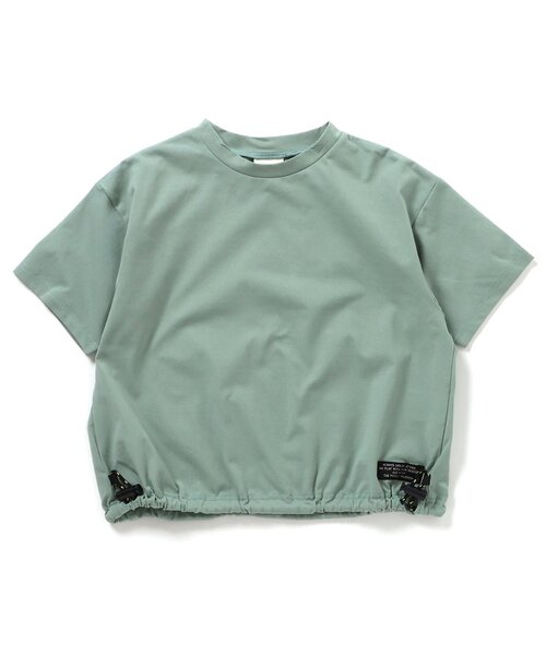 BREEZE（ブリーズ）の「【通気性抜群/WEB限定】サマーエール メッシュ半袖Tシャツ_セットアップ可（Tシャツ/カットソー・キッズ・ブラック/キャメル/ミント・90/100/110/120/130/140/150）」の8枚目の写真