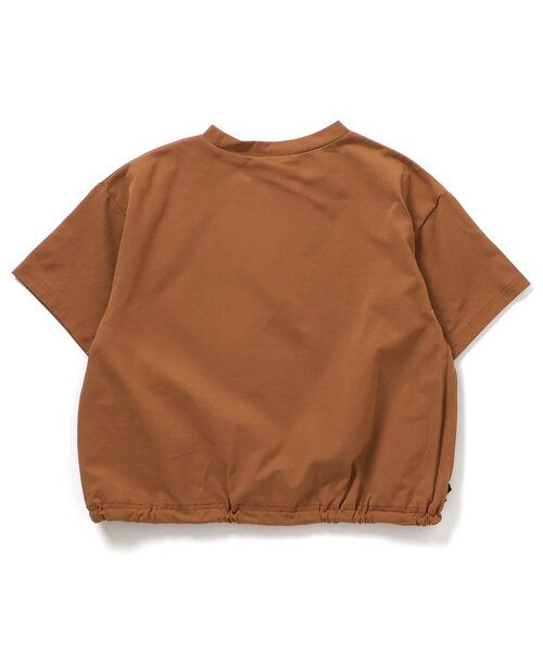 BREEZE（ブリーズ）の「【通気性抜群/WEB限定】サマーエール メッシュ半袖Tシャツ_セットアップ可（Tシャツ/カットソー・キッズ・ブラック/キャメル/ミント・90/100/110/120/130/140/150）」の7枚目の写真