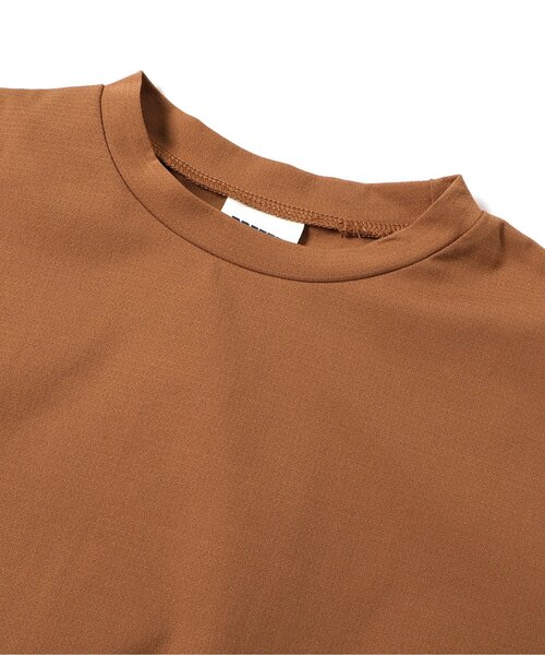 BREEZE（ブリーズ）の「【通気性抜群/WEB限定】サマーエール メッシュ半袖Tシャツ_セットアップ可（Tシャツ/カットソー・キッズ・ブラック/キャメル/ミント・90/100/110/120/130/140/150）」の6枚目の写真