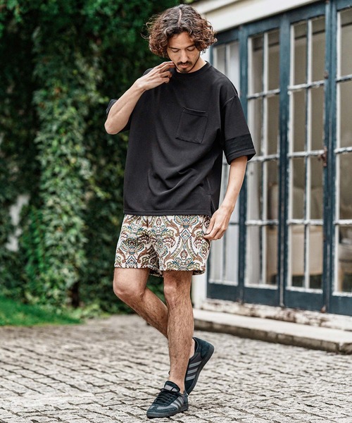 CAMBIO(カンビオ)の「mt10490- パネルメッシュショートスリーブTシャツ(Tシャツ/カットソー・メンズ・グレー/ブラック/ホワイト・XL/L/M)」の17枚目の写真