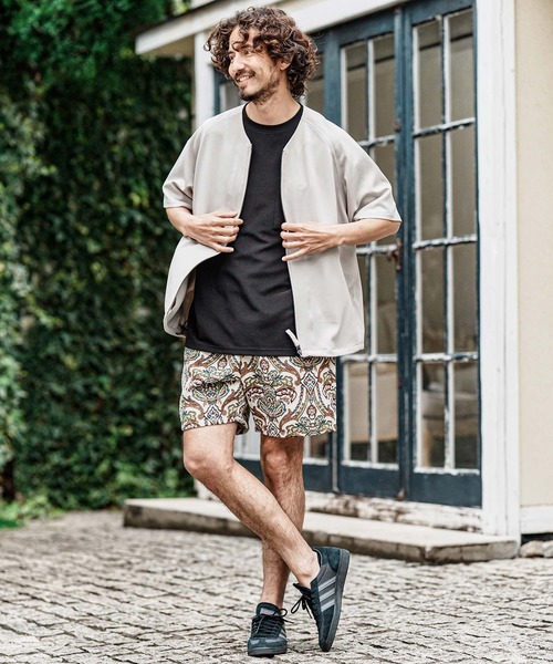 CAMBIO(カンビオ)の「mt10490- パネルメッシュショートスリーブTシャツ(Tシャツ/カットソー・メンズ・グレー/ブラック/ホワイト・XL/L/M)」の18枚目の写真