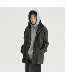 SLOWACID（スローアシッド）の「ノマド M-65 コットンフィールドジャケット [チャコール]（ミリタリージャケット）」