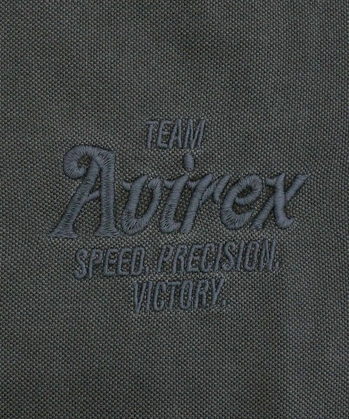 AVIREX(アヴィレックス)の「AIR RACING CLUB POLO SHIRT(ポロシャツ・メンズ・ブルーグレー/チャコールグレー/ホワイト・XXL/XL/M/L)」の17枚目の写真
