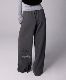 YOUHEETIC HOTFIX SWEATPANTS_CHARCOAL