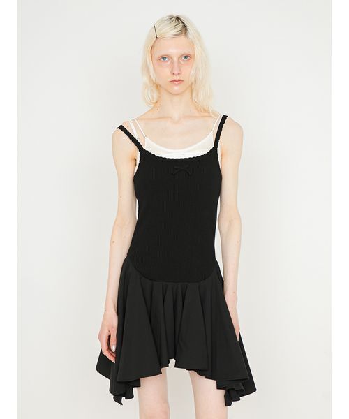 SORIN(ソリン )の「Frilled Hem Camisole/フリルヘム キャミソール(キャミソール・レディース・グレー/ダークネイビー/ブラック・38)」の13枚目の写真