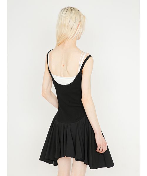 SORIN(ソリン )の「Frilled Hem Camisole/フリルヘム キャミソール(キャミソール・レディース・グレー/ダークネイビー/ブラック・38)」の10枚目の写真