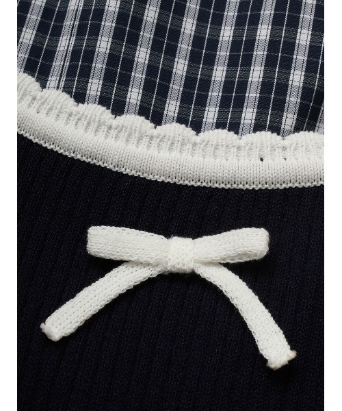SORIN(ソリン )の「Frilled Hem Camisole/フリルヘム キャミソール(キャミソール・レディース・グレー/ダークネイビー/ブラック・38)」の14枚目の写真