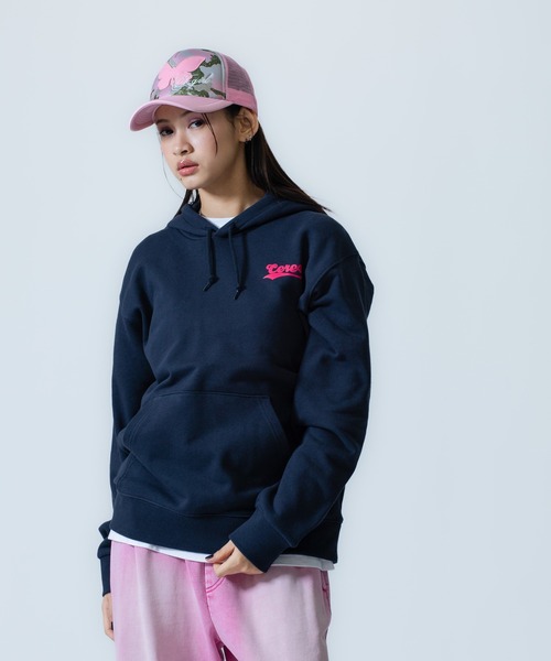 X-girl SPORTS(エックスガールスポーツ)の「CRZ O WE FAN GOODS SWEAT HOODIE/セレッソ大阪ヤンマーレディース(スウェット・メンズ・ネイビー/グレー・X-LARGE/LARGE/MEDIUM/SMALL/XX-LARGE)」の17枚目の写真