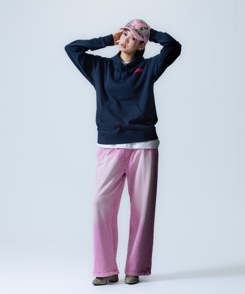 X-girl SPORTS(エックスガールスポーツ)の「CRZ O WE FAN GOODS SWEAT HOODIE/セレッソ大阪ヤンマーレディース(スウェット・メンズ・ネイビー/グレー・X-LARGE/LARGE/MEDIUM/SMALL/XX-LARGE)」の21枚目の写真