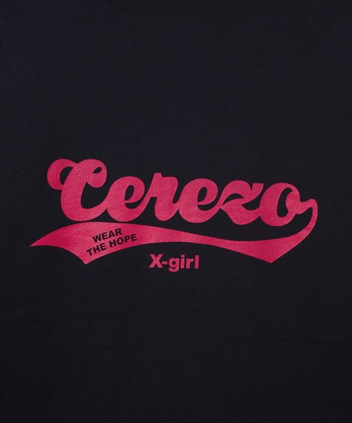 X-girl SPORTS(エックスガールスポーツ)の「CRZ O WE FAN GOODS SWEAT HOODIE/セレッソ大阪ヤンマーレディース(スウェット・メンズ・ネイビー/グレー・X-LARGE/LARGE/MEDIUM/SMALL/XX-LARGE)」の11枚目の写真