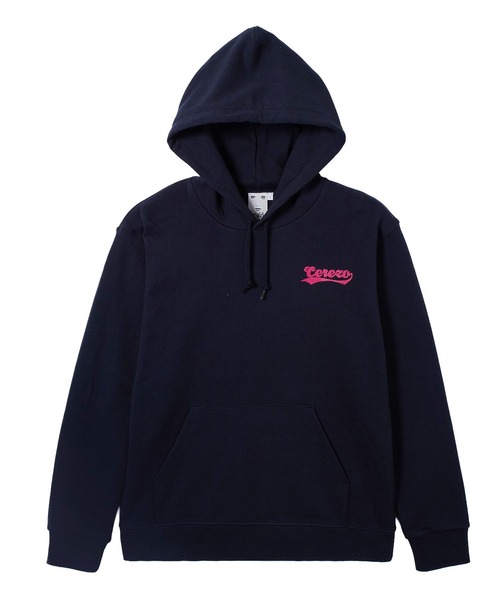 X-girl SPORTS(エックスガールスポーツ)の「CRZ O WE FAN GOODS SWEAT HOODIE/セレッソ大阪ヤンマーレディース(スウェット・メンズ・ネイビー/グレー・X-LARGE/LARGE/MEDIUM/SMALL/XX-LARGE)」の7枚目の写真