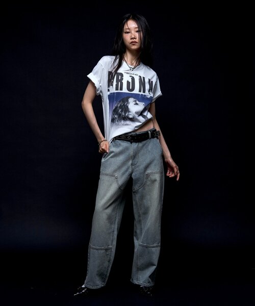 WHO'S WHO gallery(フーズフーギャラリー)の「【KOOKY'N】 BRONX フォトTEE *UNISEX(Tシャツ/カットソー・レディース・ブラック/サックスブルー/ホワイト・SMALL/MEDIUM/LARGE)」の17枚目の写真