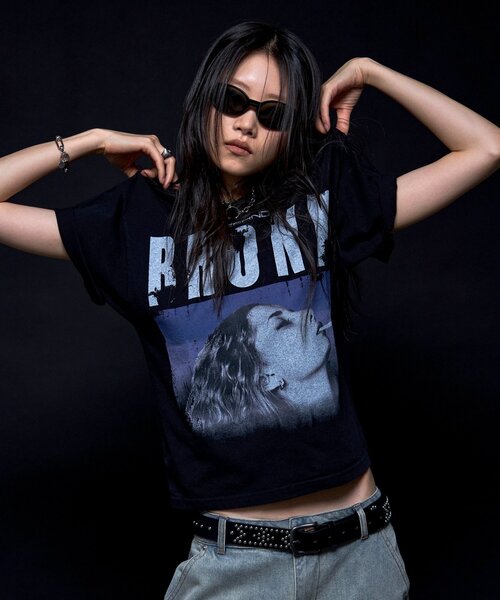 WHO'S WHO gallery(フーズフーギャラリー)の「【KOOKY'N】 BRONX フォトTEE *UNISEX(Tシャツ/カットソー・レディース・ブラック/サックスブルー/ホワイト・SMALL/MEDIUM/LARGE)」の9枚目の写真
