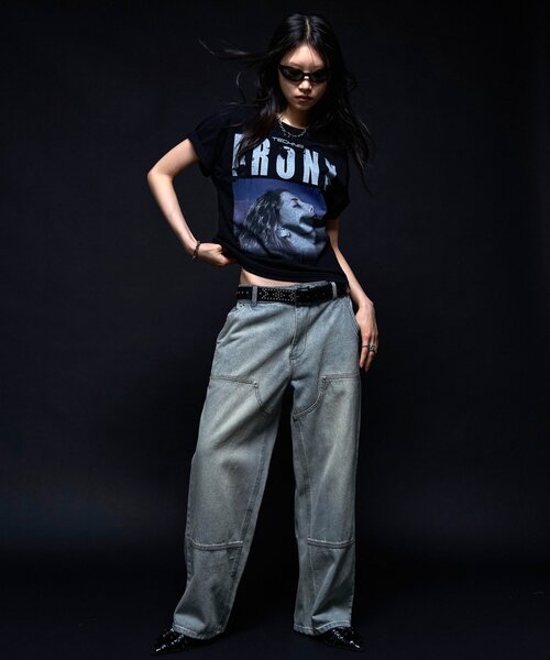 WHO'S WHO gallery(フーズフーギャラリー)の「【KOOKY'N】 BRONX フォトTEE *UNISEX(Tシャツ/カットソー・レディース・ブラック/サックスブルー/ホワイト・SMALL/MEDIUM/LARGE)」の17枚目の写真
