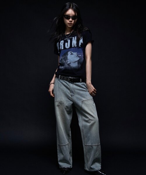 WHO'S WHO gallery(フーズフーギャラリー)の「【KOOKY'N】 BRONX フォトTEE *UNISEX(Tシャツ/カットソー・レディース・ブラック/サックスブルー/ホワイト・SMALL/MEDIUM/LARGE)」の18枚目の写真