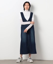 WALDO（ウォルド）の「デニムジャンパースカート（ジャンパースカート）」