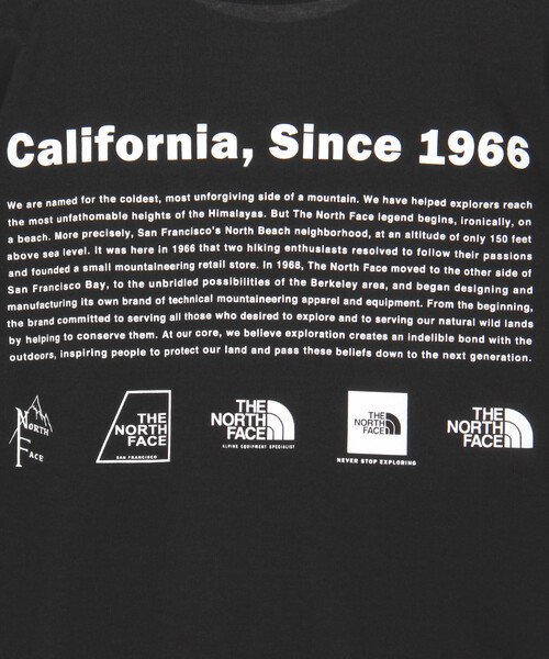 THE NORTH FACE(ザノースフェイス)の「THE NORTH FACE/ザ・ノース・フェイス ショートスリーブヒストリカルロゴティー(メンズ)(Tシャツ/カットソー・メンズ・ブラック/ライトグレー/ホワイト・X-LARGE/LARGE/MEDIUM)」の7枚目の写真