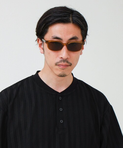 A.Kjaerbede(エキアビド)の「【A.kjaerbede/エキアビド】CHARLIE(サングラス・メンズ・カーキ/ホワイト系その他2/ブラウン/ブラック・FREE)」の1枚目の写真