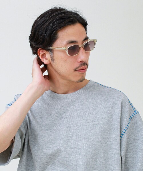 A.Kjaerbede(エキアビド)の「【A.kjaerbede/エキアビド】CHARLIE(サングラス・メンズ・カーキ/ホワイト系その他2/ブラウン/ブラック・FREE)」の2枚目の写真