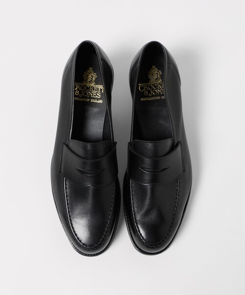 CROCKETT&JONES(クロケットアンドジョーンズ)の「<CROCKETT&JONES>HARVARD2 MILLED CALF ハーバード2/ローファー(ローファー・メンズ・ブラック/ダークブラウン・8h/7/6/5h/8/6h/7h)」の11枚目の写真